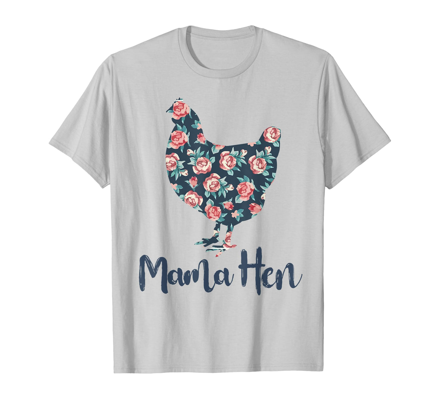 Chicken-Shirt Mama Hen Funny Farm Mom Mother Day Gift Women T-Shirt