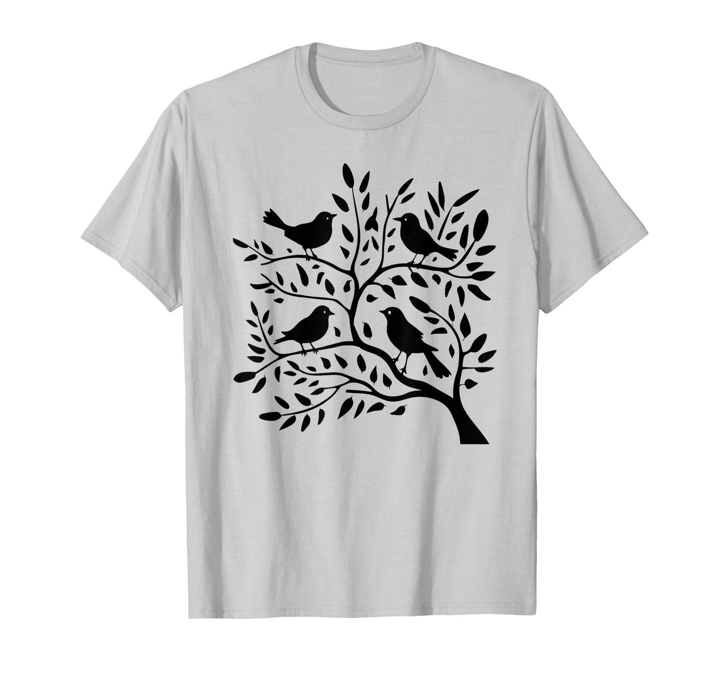 Birds On A tree Branch Birding Bird Watching Bird Shirt T-Shirt