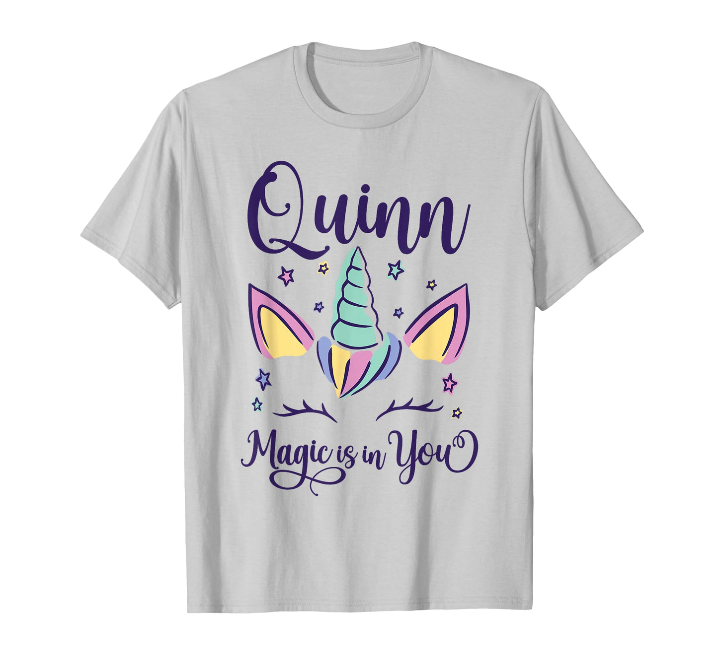 First Name Quinn Personalized I Love Quinn T-Shirt