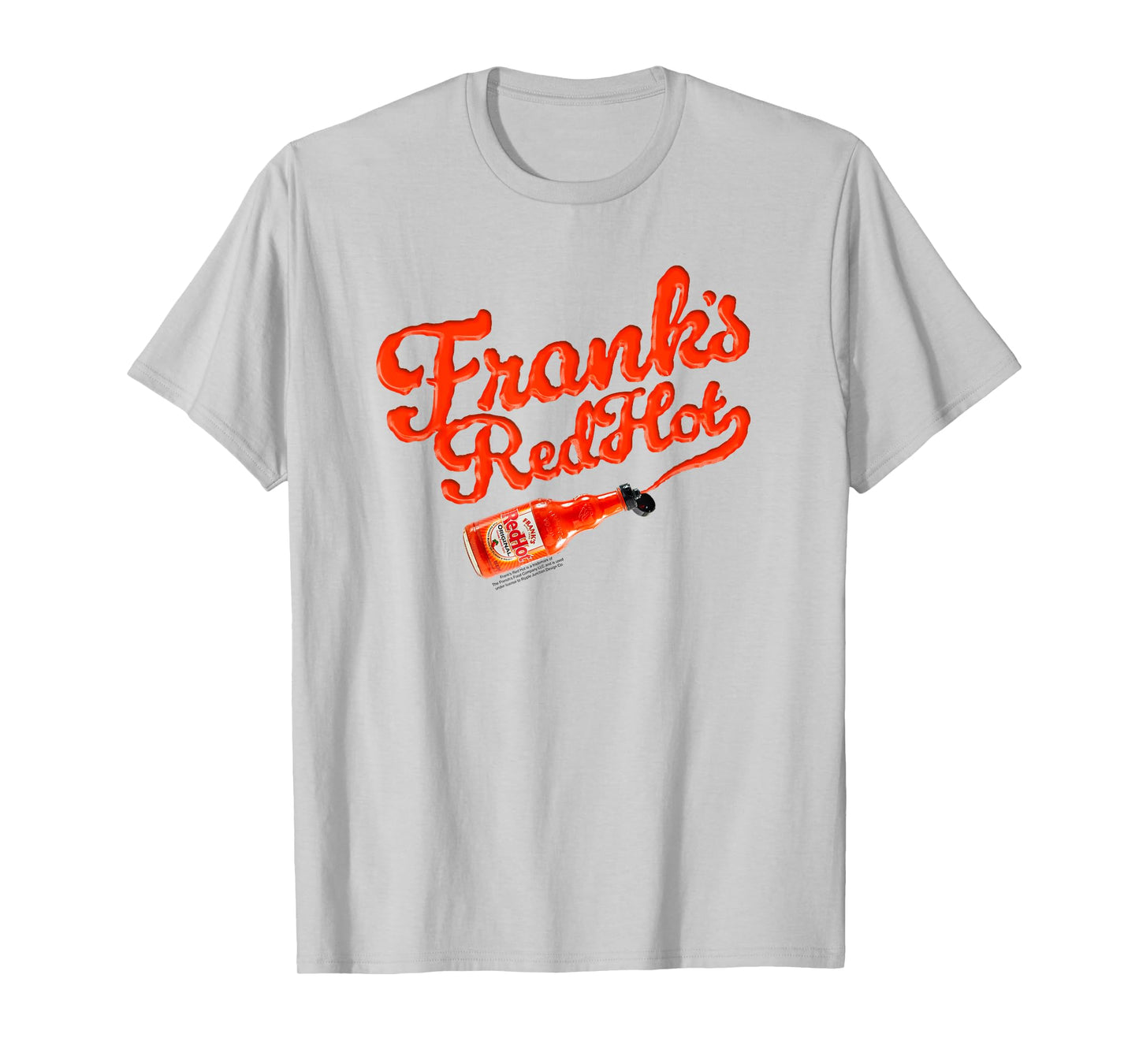 Frank's RedHot Sauce Logo with Bottle Funny T-Shirt
