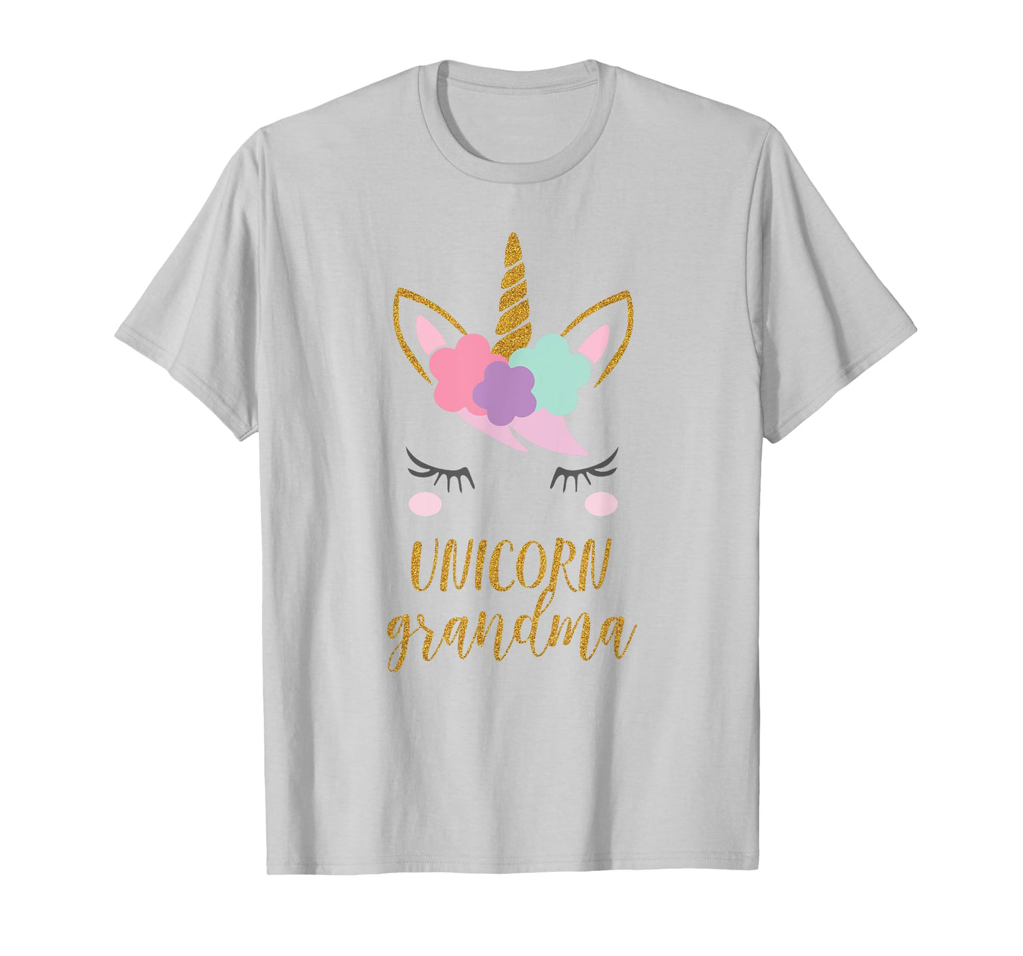 Grandma Unicorn Shirt, Cute Unicorn Grandma Gift T-Shirt