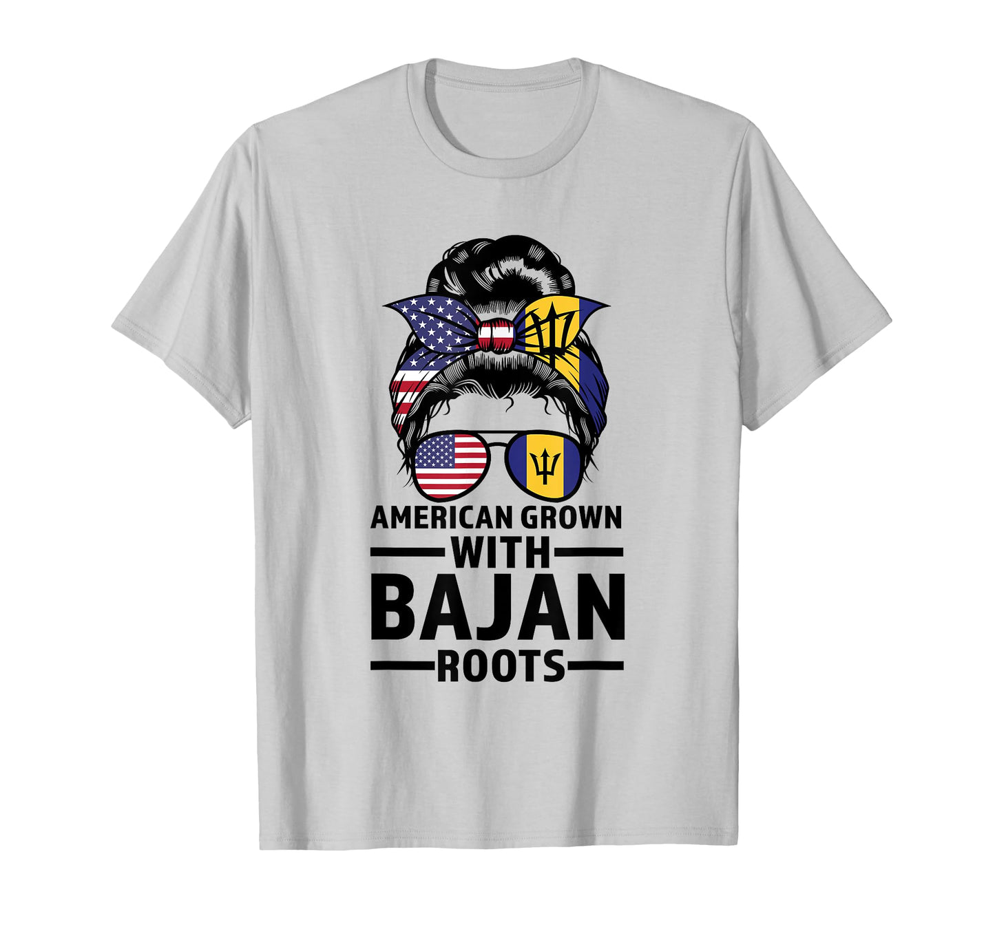 american grown with Bajan roots Bajan T-Shirt