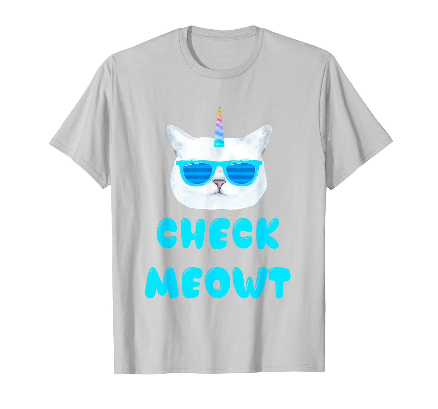 Check Meowt Caticorn T shirt T-Shirt