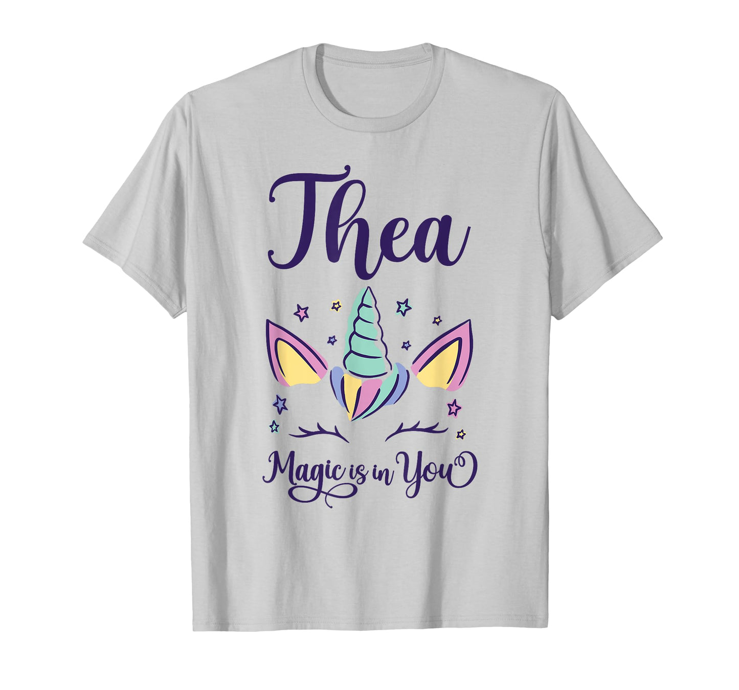 First Name Thea Personalized I Love Thea T-Shirt