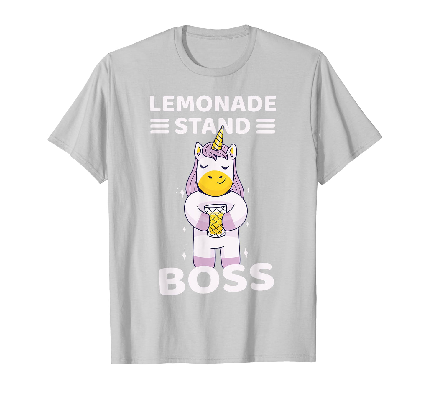 Lemonade Stand Boss Unicorn Girls T-Shirt