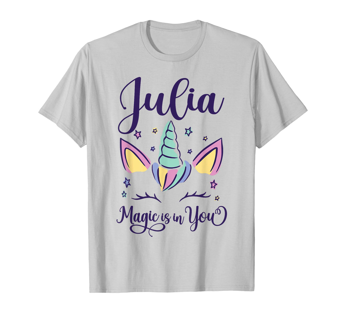 First Name Julia Personalized I Love Julia T-Shirt