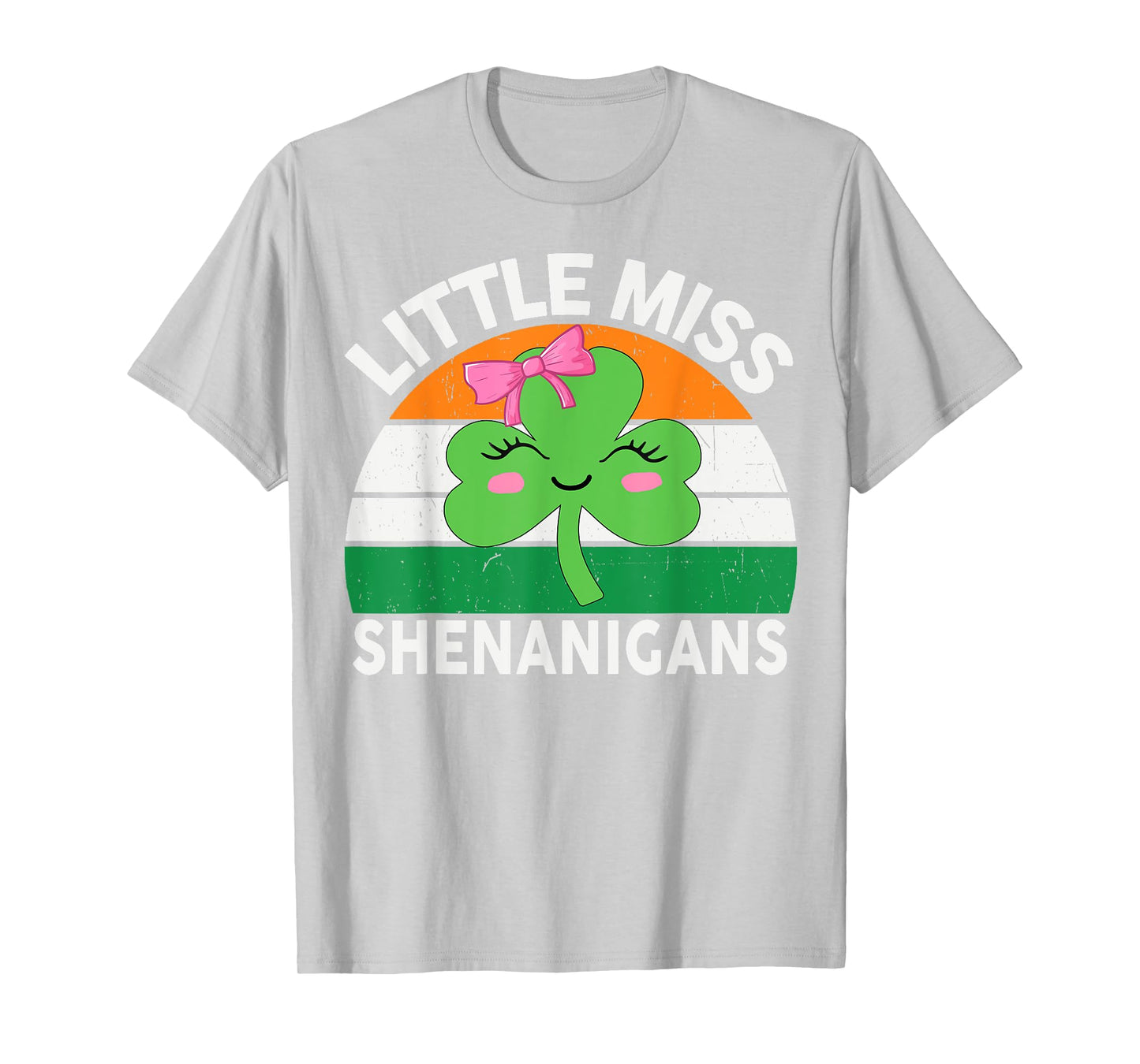 St Patricks Day Little Miss Shenanigans Irish Girls Toddlers T-Shirt