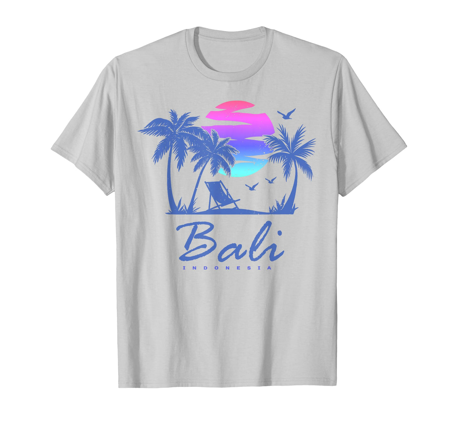 BALI INDONESIA Beach Vacation Spring Break Honeymoon Vintage T-Shirt
