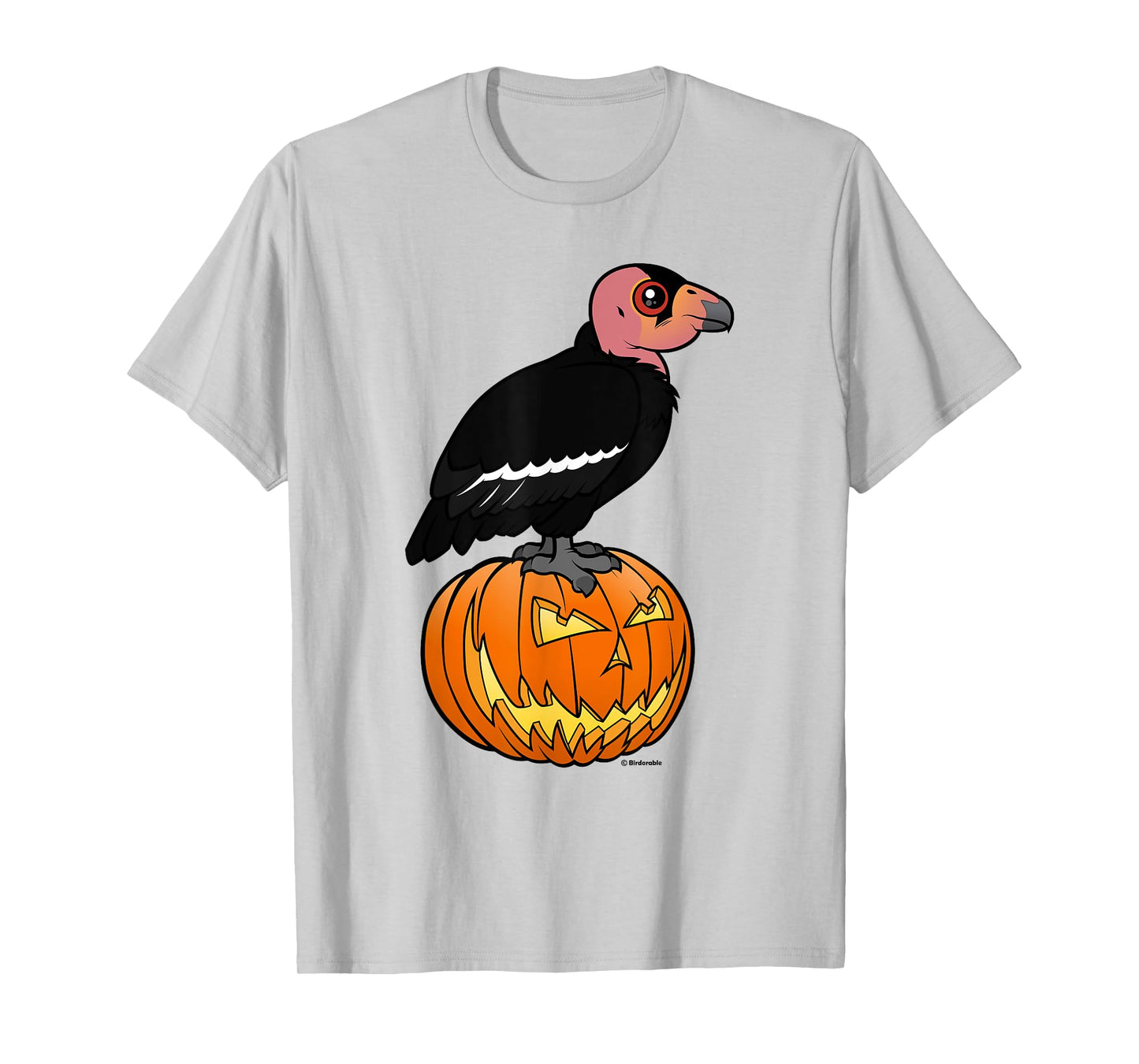 Funny California Condor Halloween Festive Birdorable Design T-Shirt
