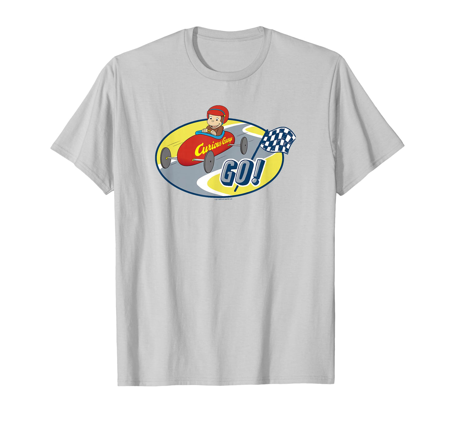 Curious George Go-Kart Racing George T-Shirt