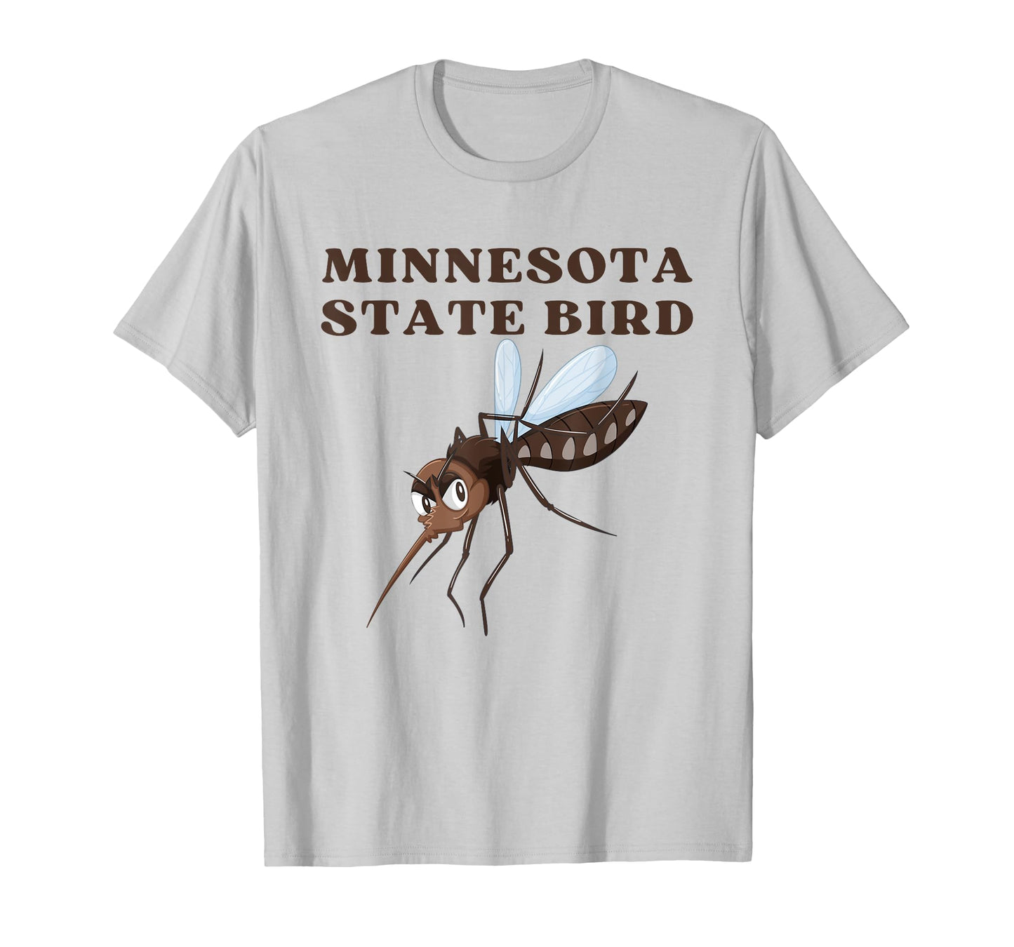 Funny Mosquito Minnesota State Bird T-Shirt