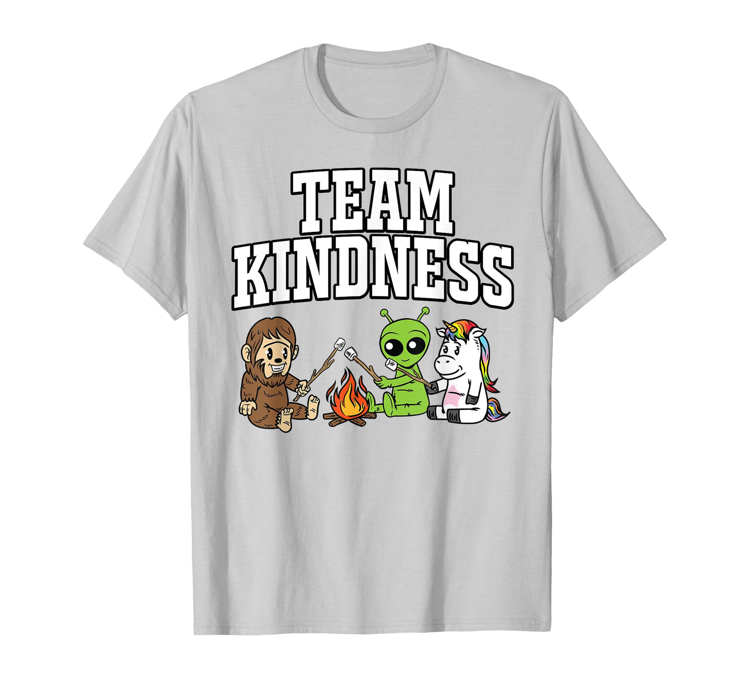 Team Kindness Shirt - Alien Unicorn Teacher Gifts Women Kids T-Shirt