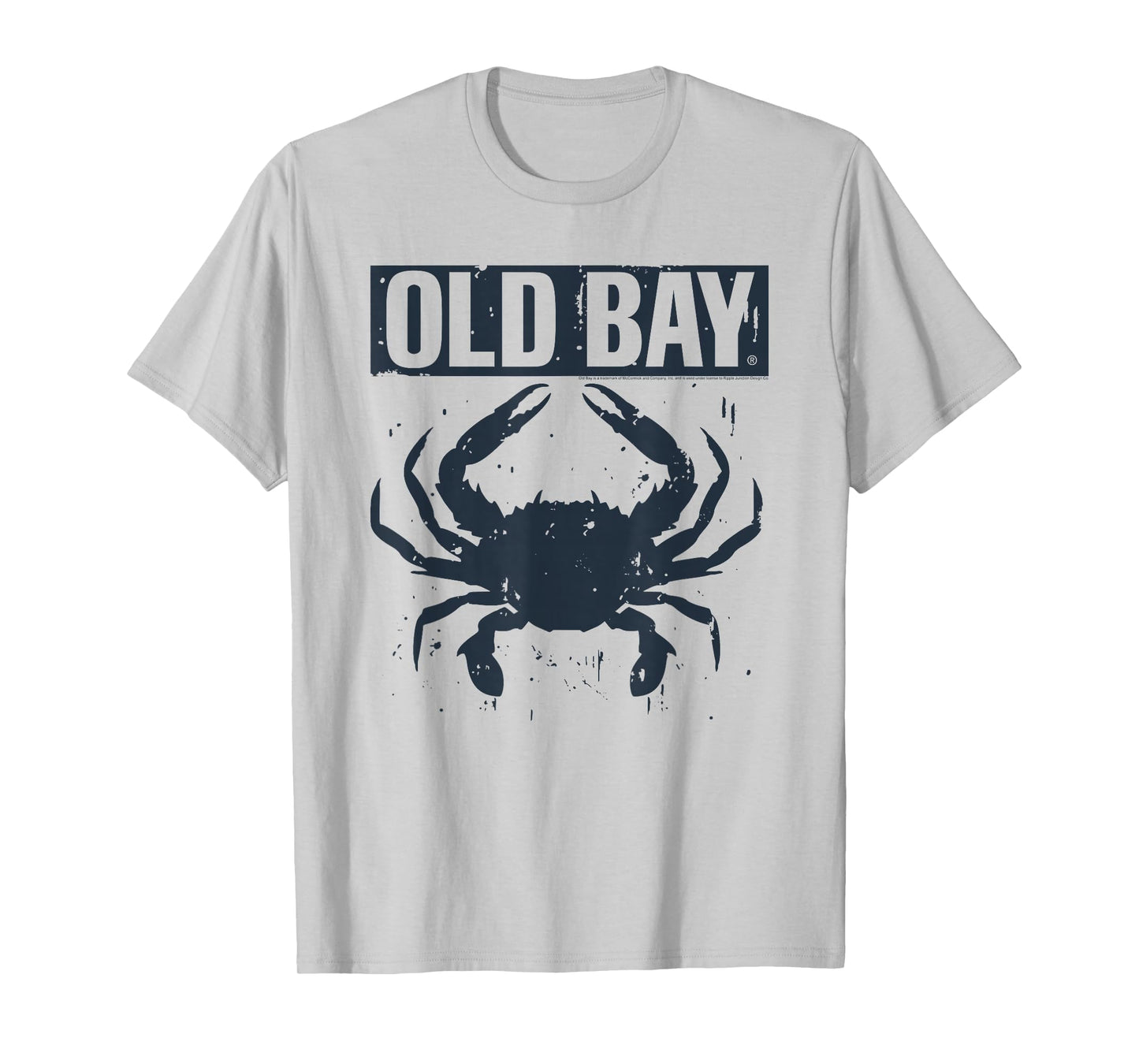 Old Bay Modern Crab and Logo Seafood Seasoning Foodie T-Shirt