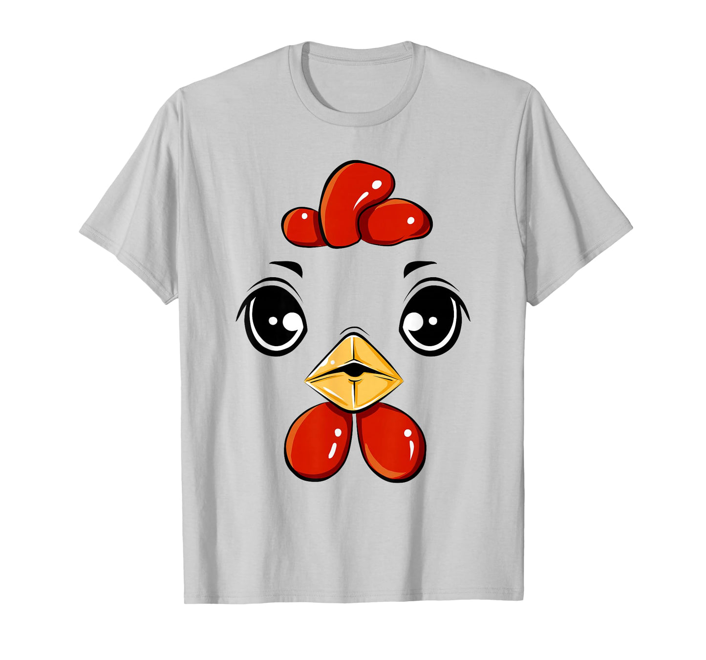 Face Chicken Costume Halloween Cute Chicken Costume Kids T-Shirt