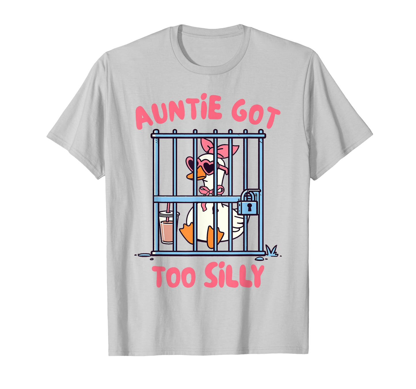 Silly Goose Silly Gang Blessed Aunt Auntie Got Too Silly T-Shirt