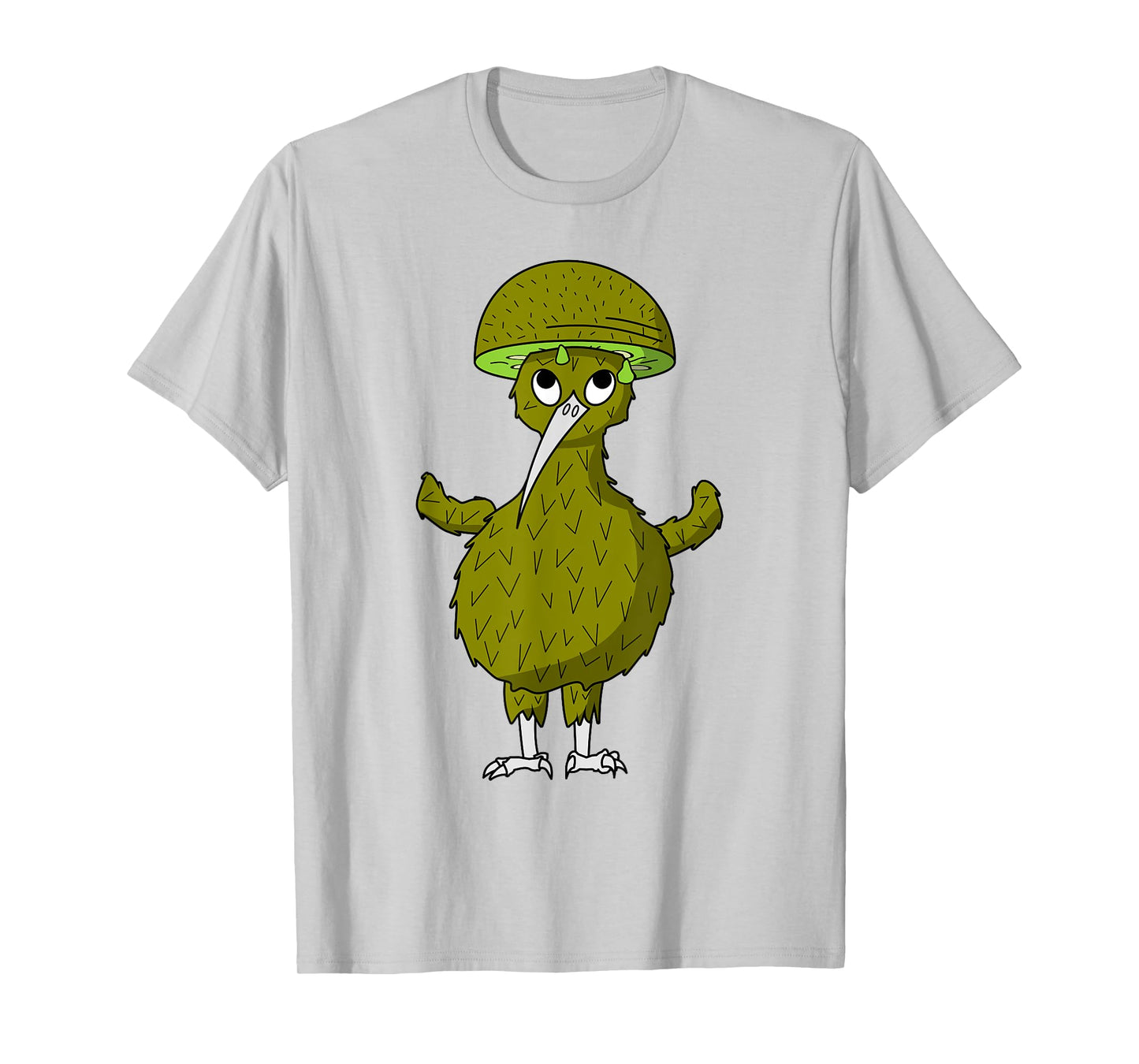 Kiwi Bird with Kiwi Fruit as Hat T-Shirt
