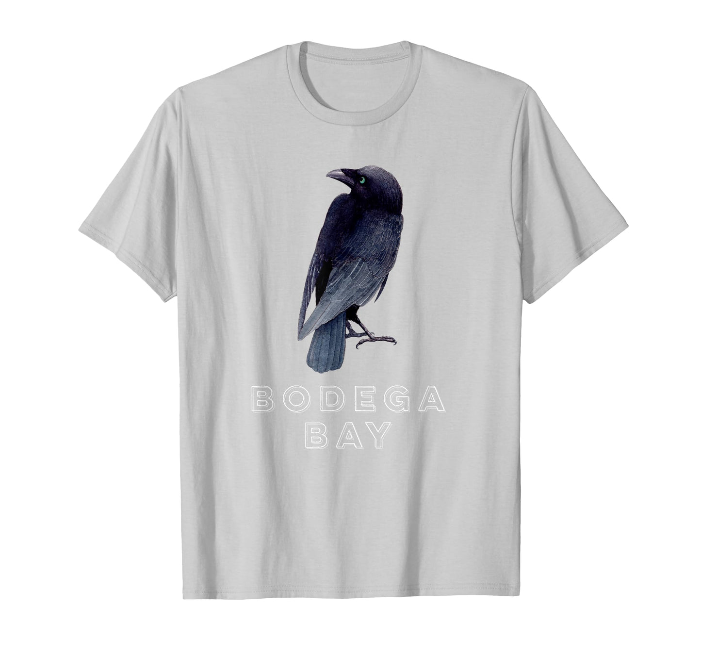 Bodega Bay Northern California Coast Crow Raven Lovers T-Shirt