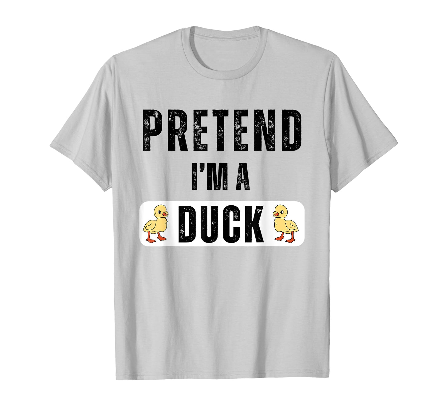 Pretend I'm A Duck Matching Kids Adult Duck Costume T-Shirt