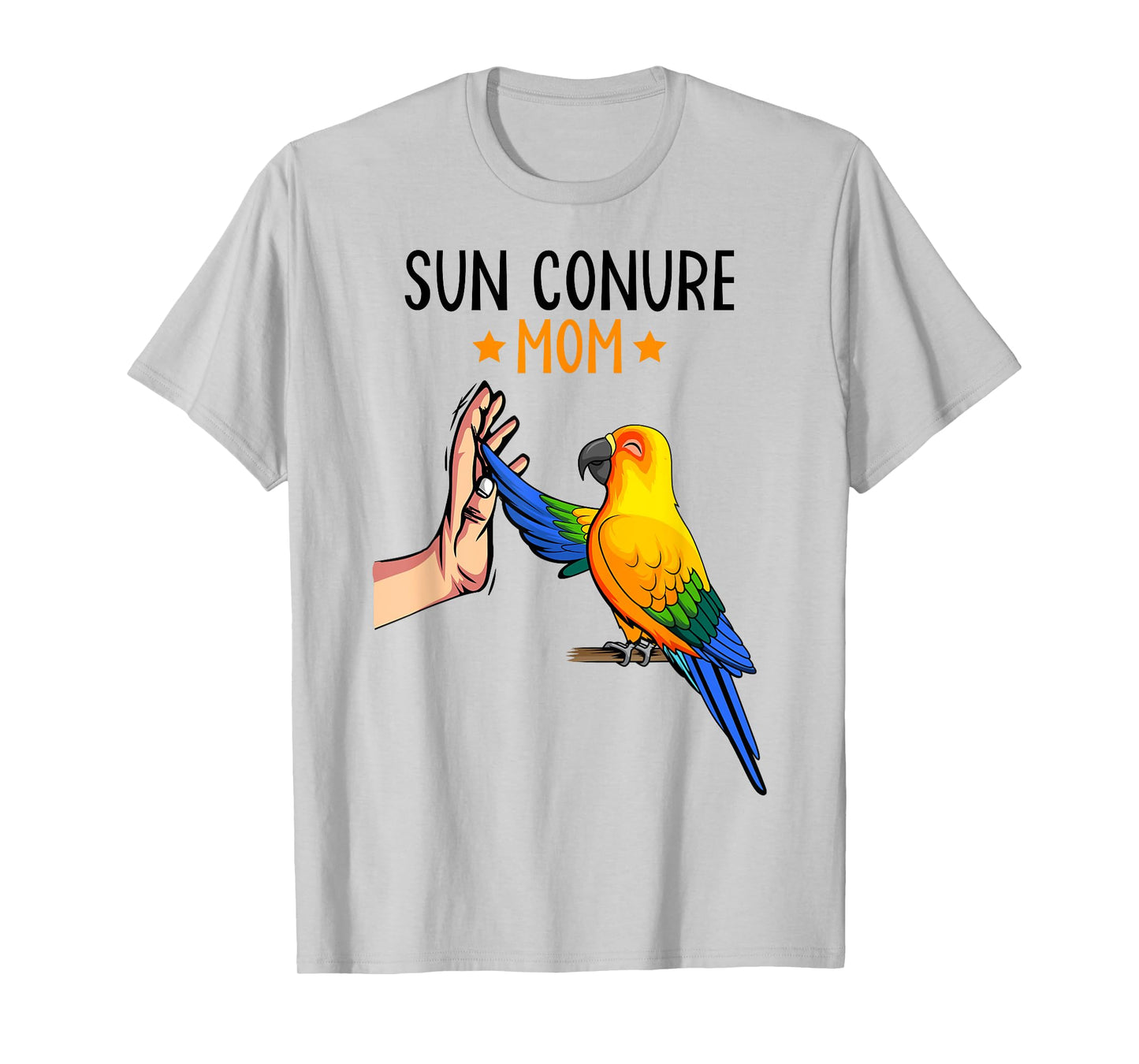 Sun Conure Mom Bird Parrot Women T-Shirt