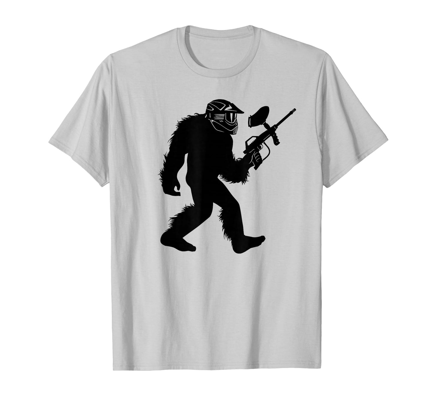 Bigfoot Paintball T-Shirt, Sasquatch Paintballer Tee Apparel T-Shirt