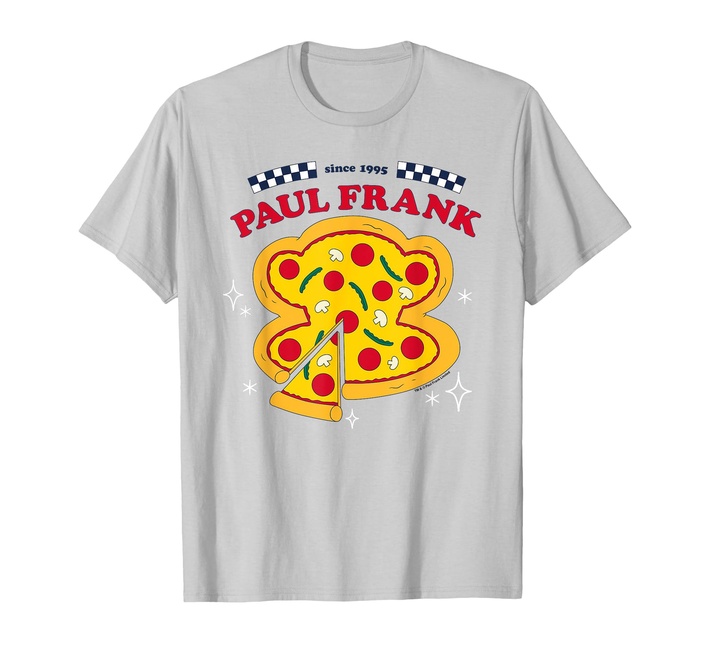 Paul Frank Julius The Monkey Face Pizza Since 1995 T-Shirt