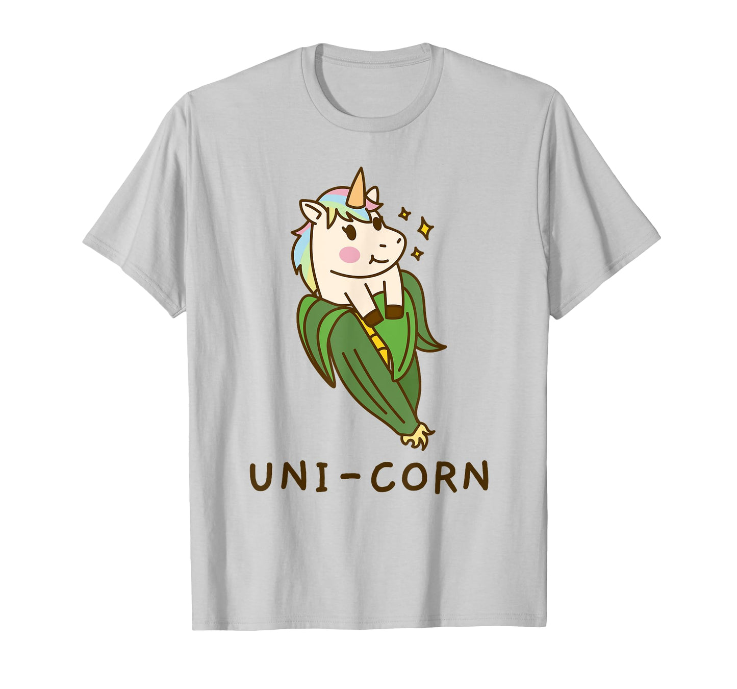 Uni Corn Unicorn on the cob funny cute birthday gift T-Shirt