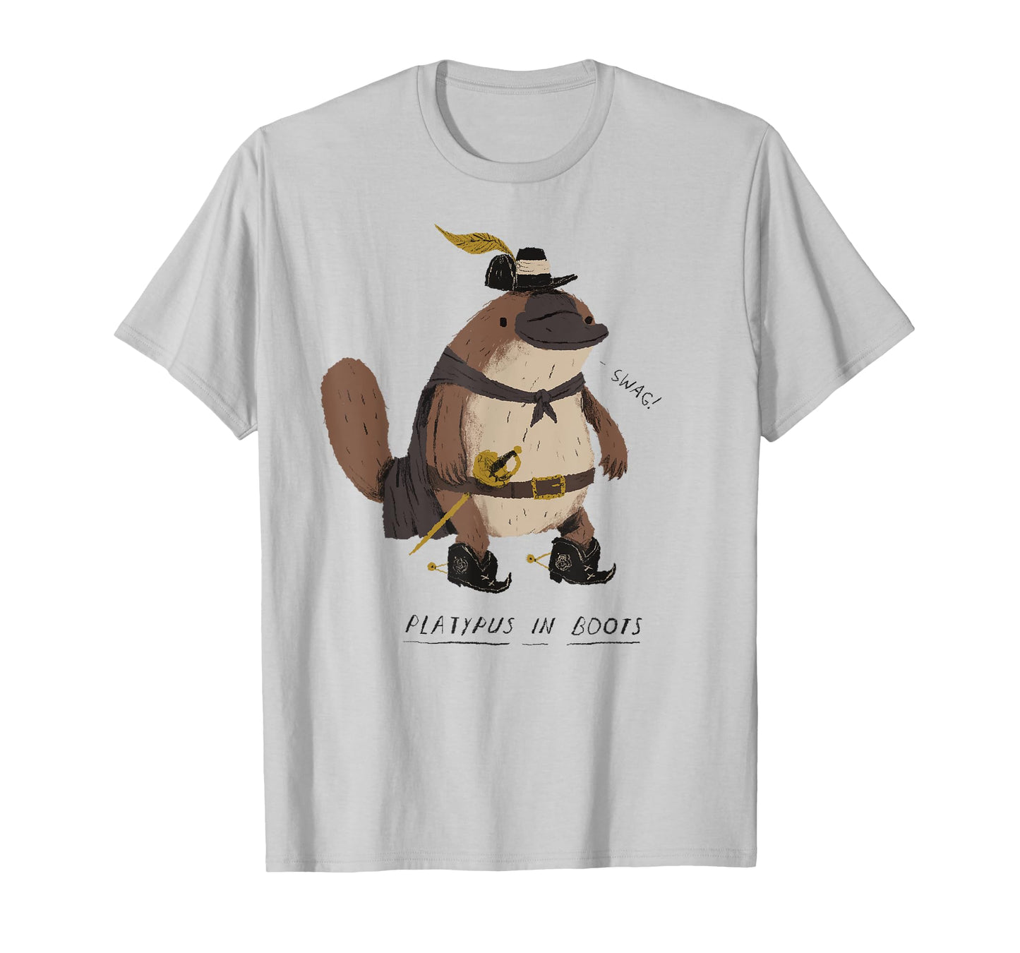 platypus in boots T-shirt / platypus tee! T-Shirt