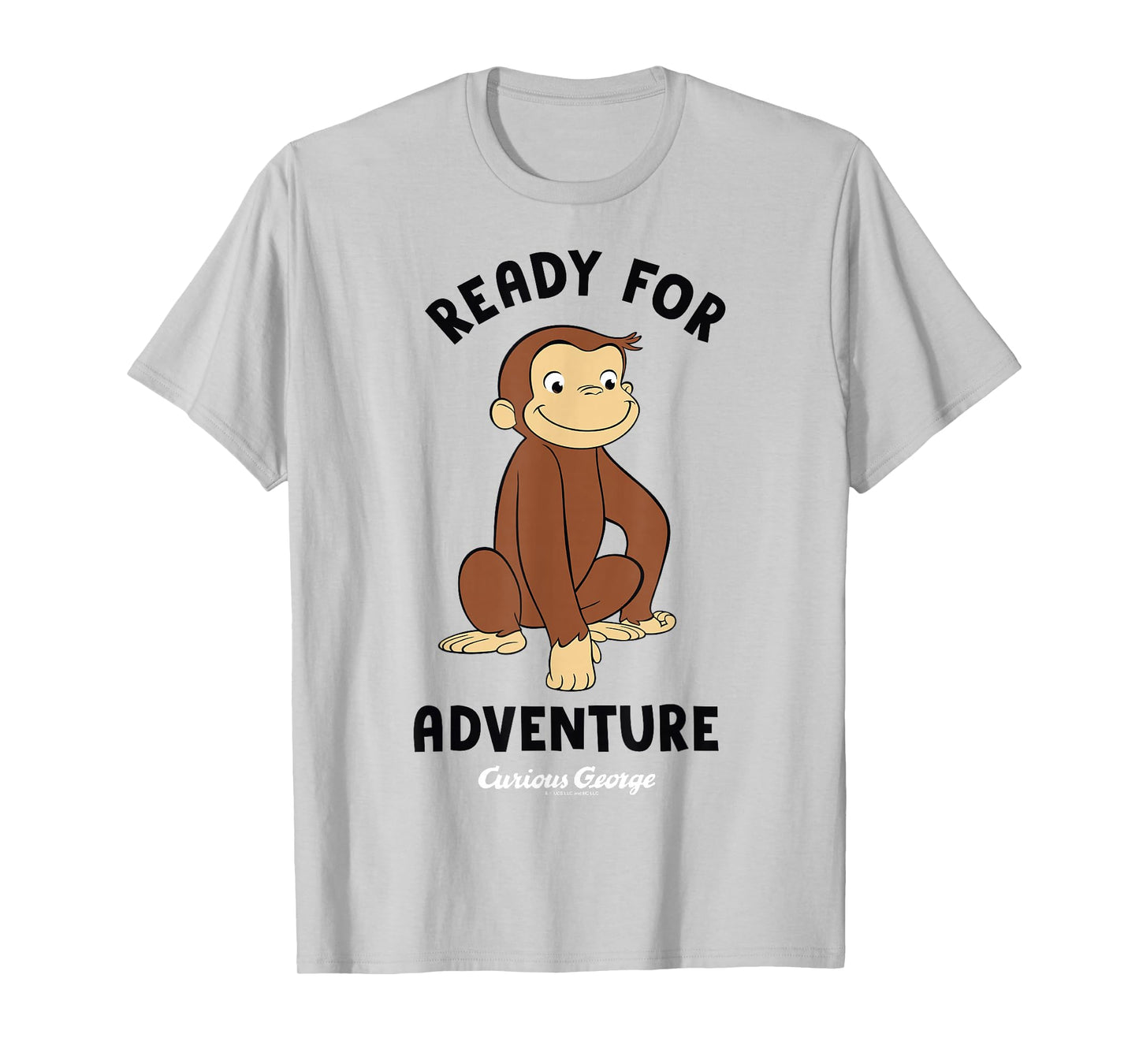 Curious George Ready For Adventure George Smiling T-Shirt