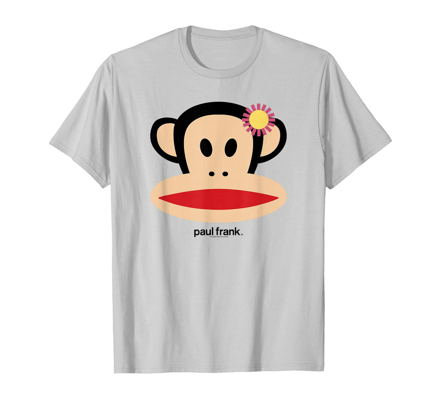 Paul Frank Spring Time Julius Flower Decor Face Portrait T-Shirt