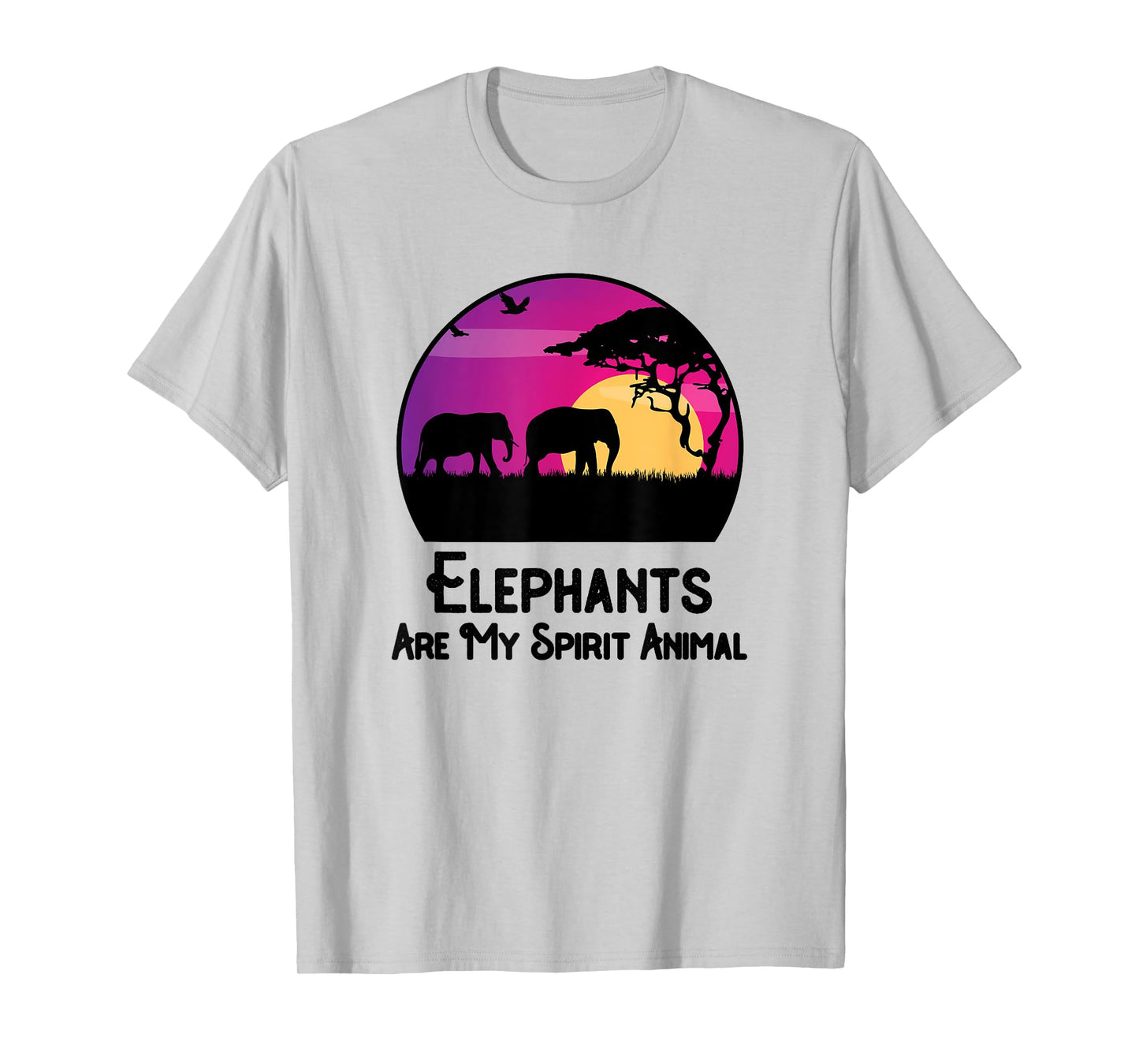 Elephants Are My Spirit Animal Elephant Lovers T-Shirt