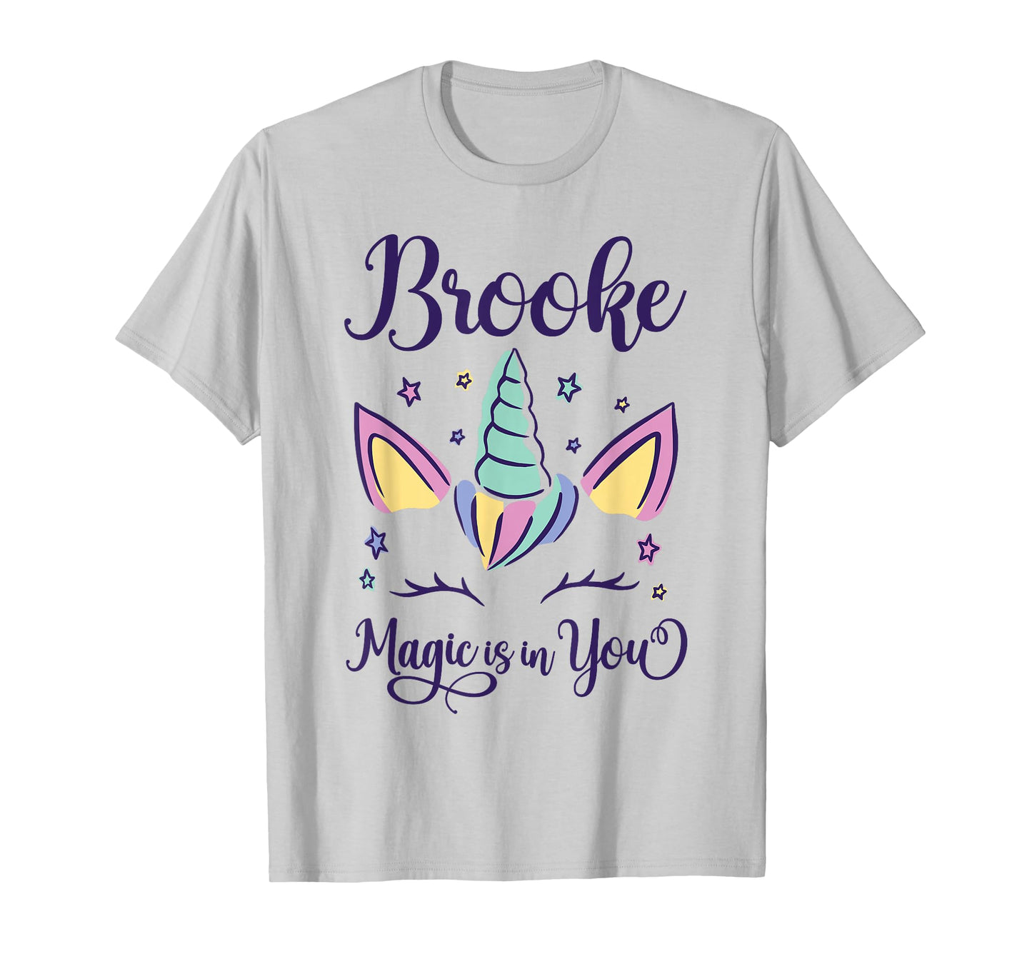 First Name Brooke Personalized I Love Brooke T-Shirt