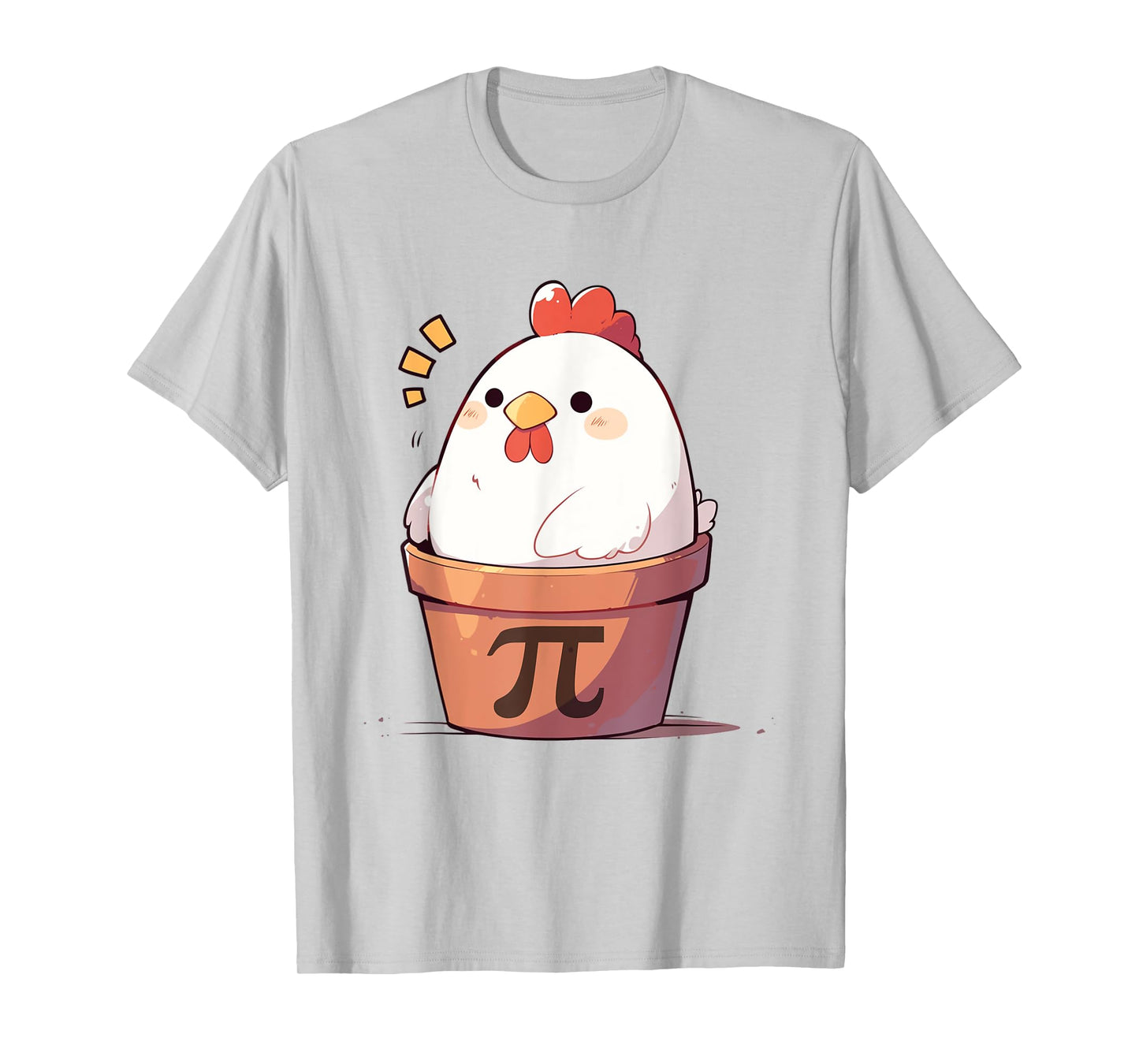 Chicken Pot PI Day Men Women Kids Math Teacher Gifts T-Shirt