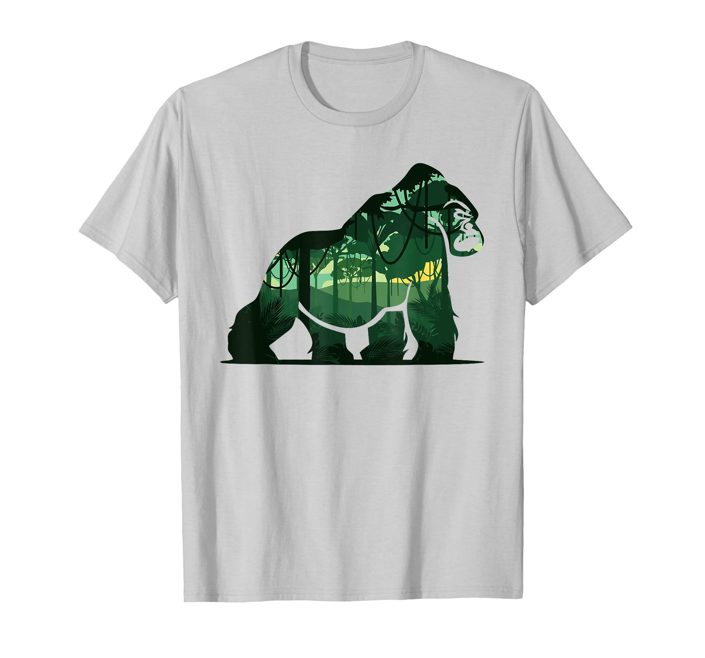 Forest nature wilderness minimalism gorilla T-Shirt