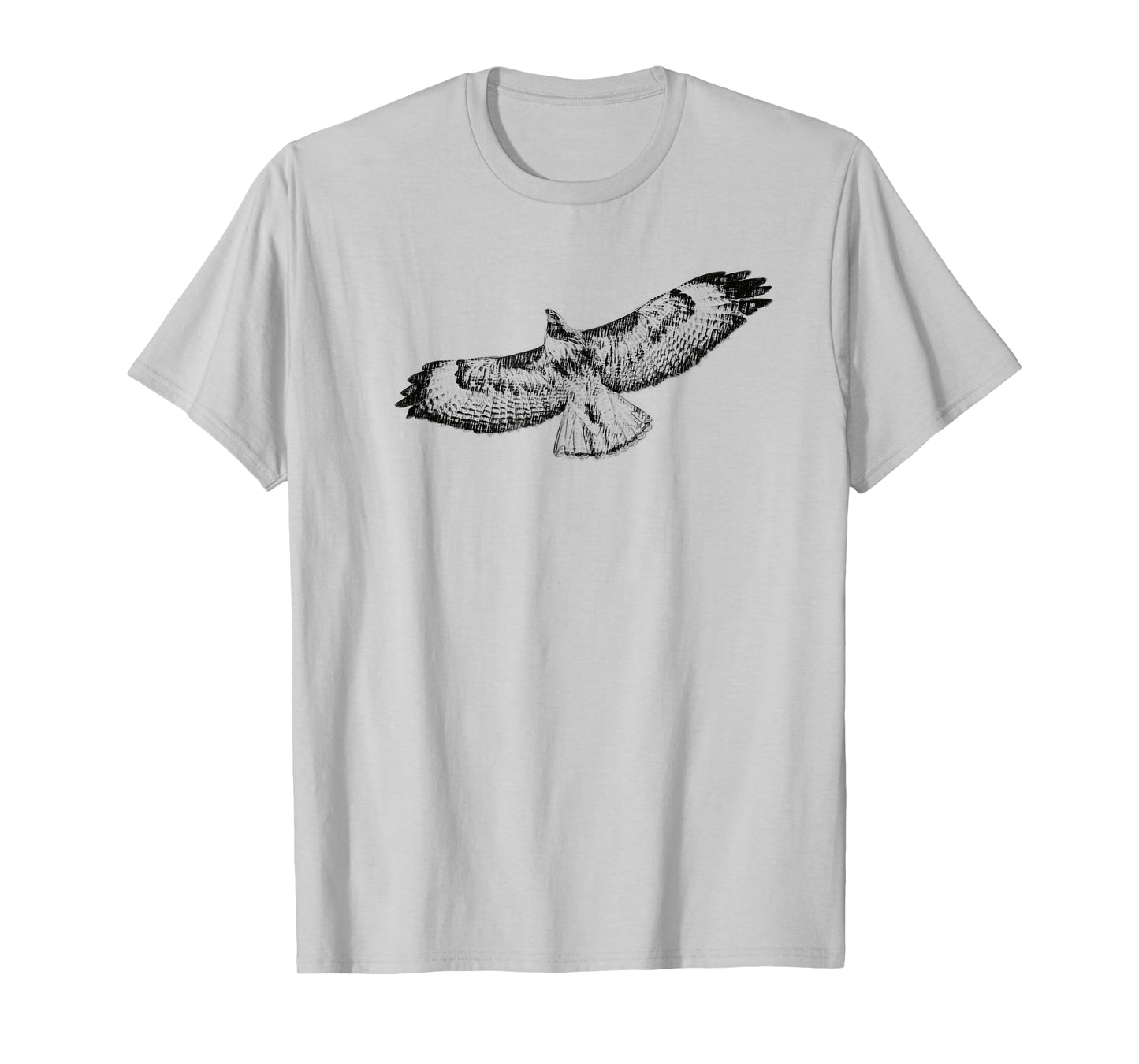 Hawk T Shirt Bird Flying Sketch