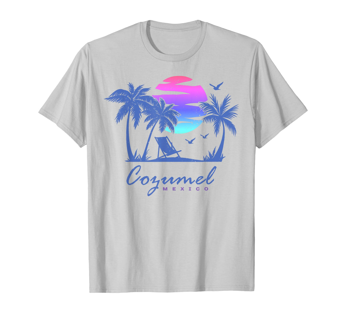 COZUMEL Mexico Beach Vacation Spring Break Honeymoon Vintage T-Shirt