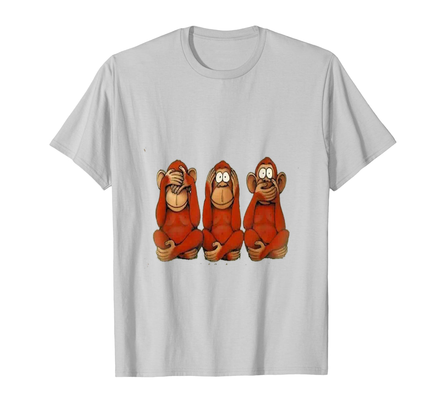Monkeys See, Hear & Speak Novelty Gift Idea T-Shirt T-Shirt
