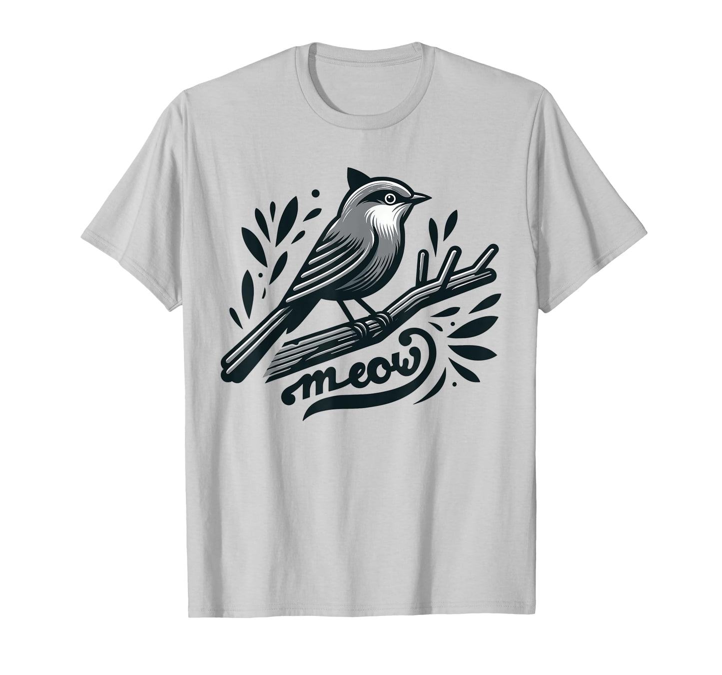 Funny Birdwatching Gray Catbird T-Shirt