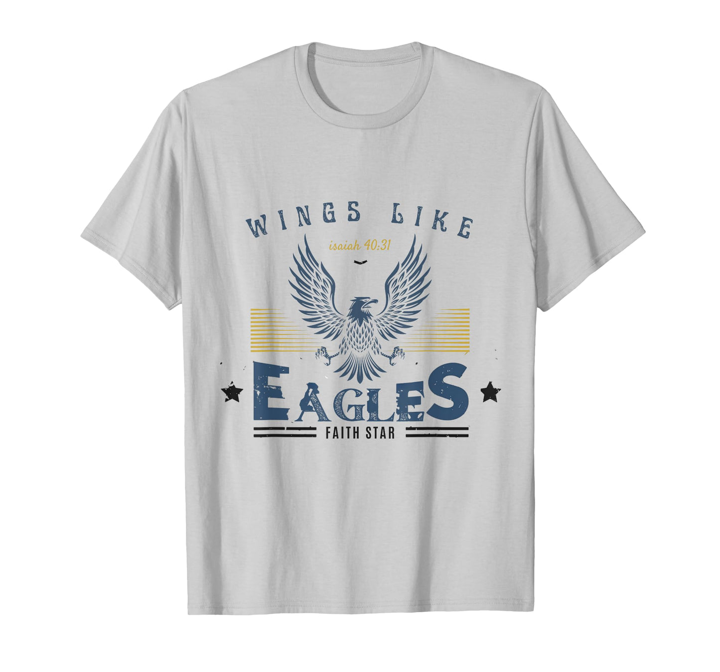 Faith Star - "Wings Like Eagles " vintage tee T-Shirt