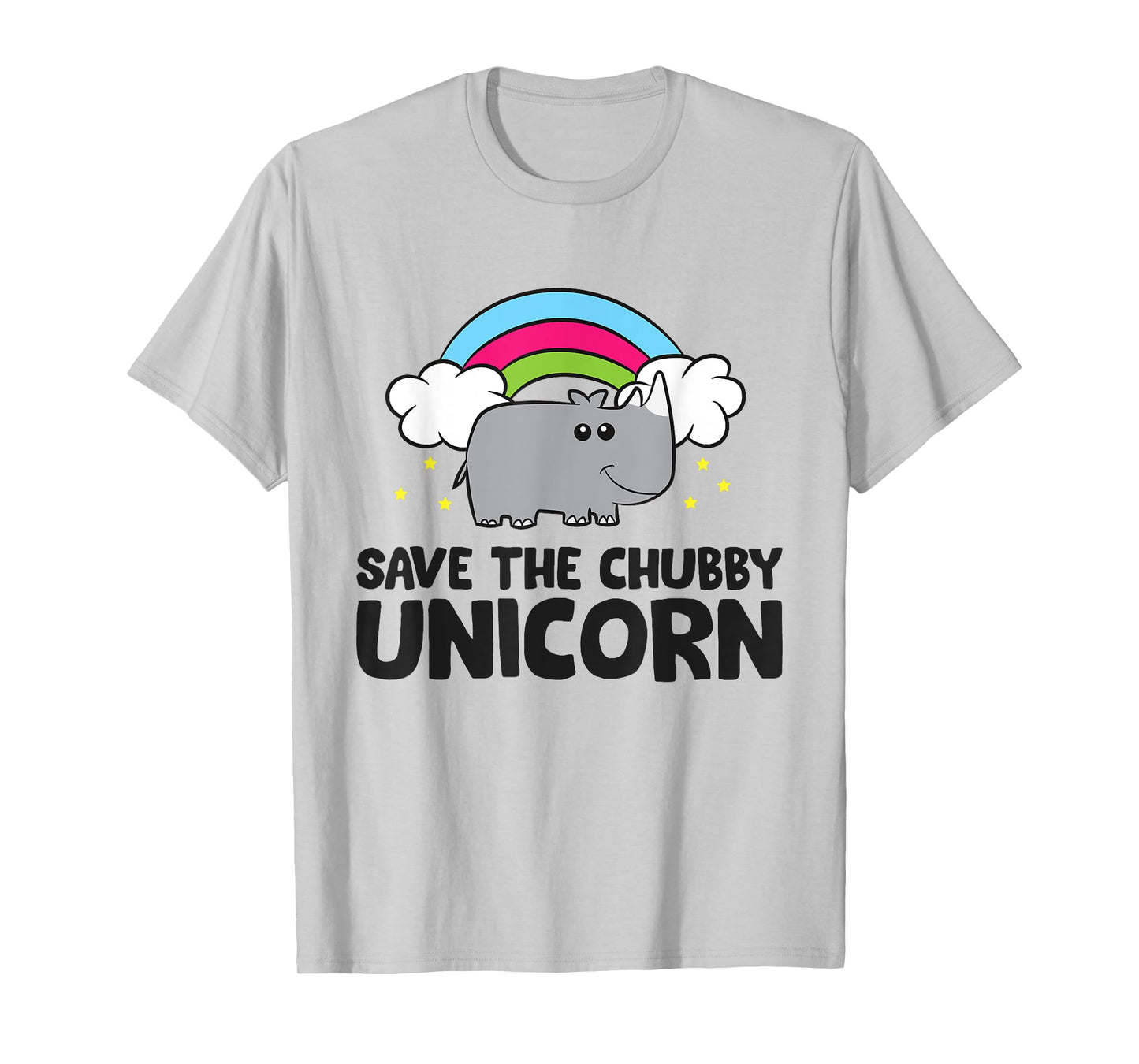 Save The Chubby Unicorn Love Rhinos T-Shirt