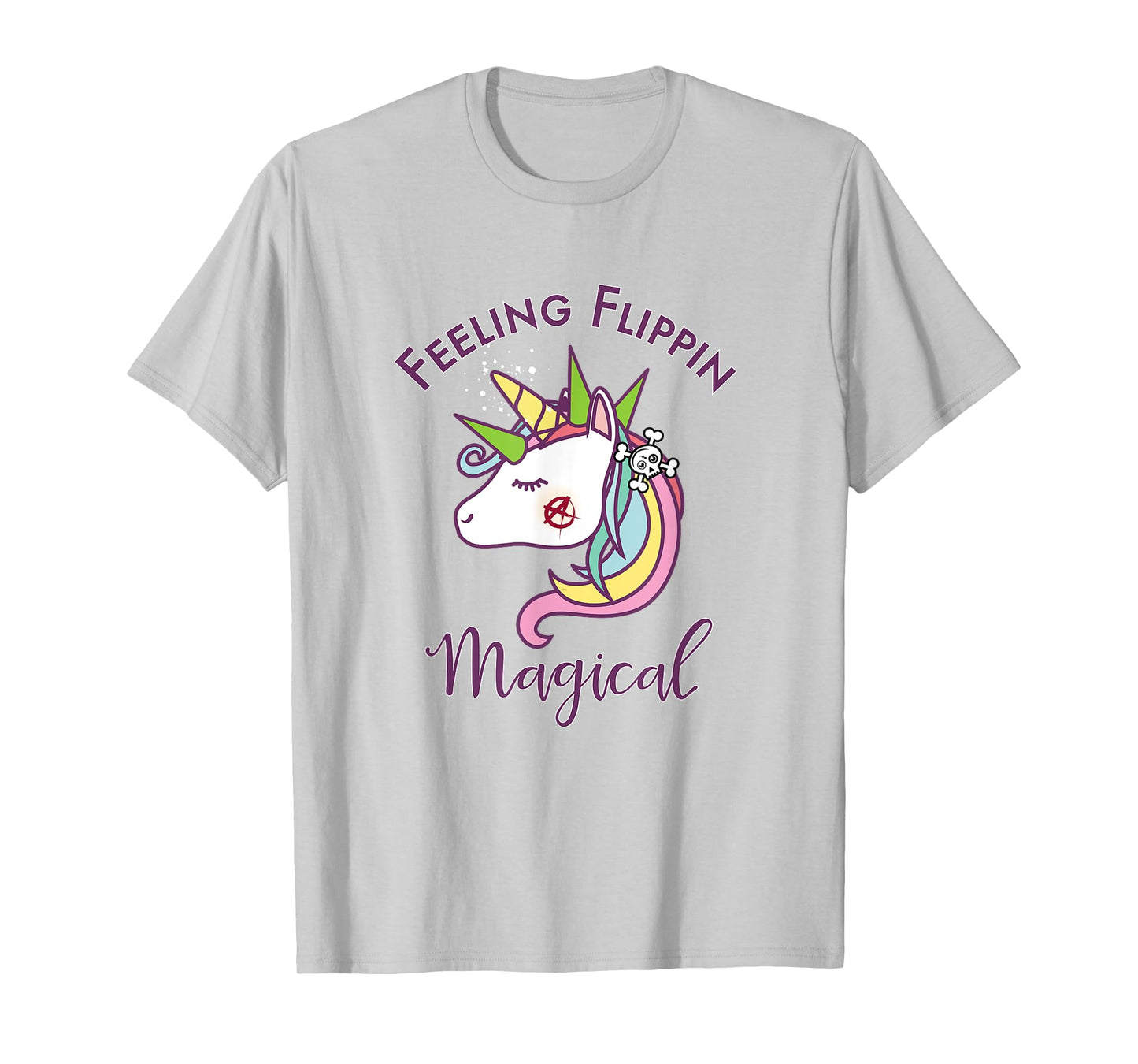 Punk Rock Anarchy Unicorn T-Shirt