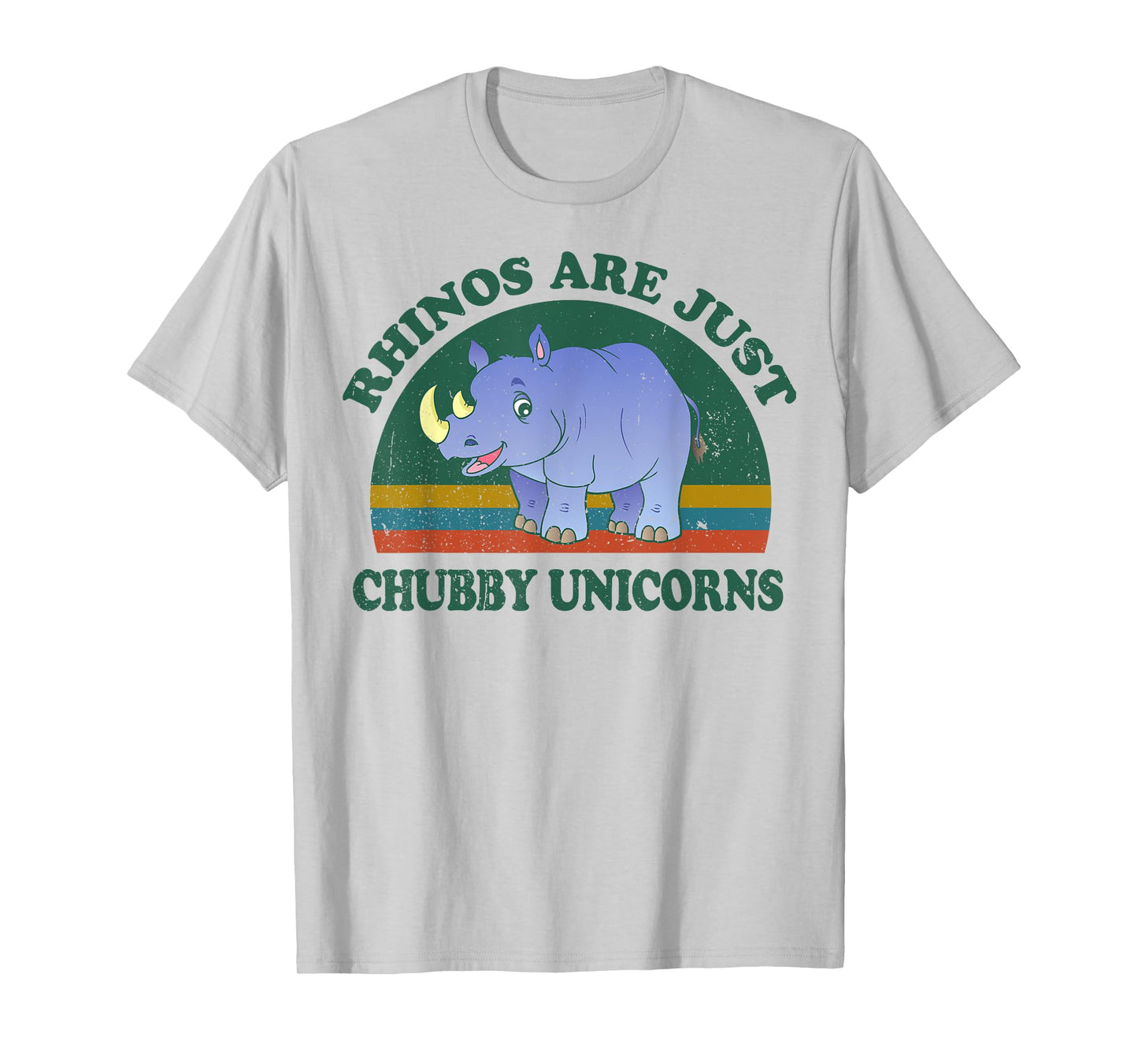 Rhino-Shirt Save The Rhinos Are Just Chubby-Unicorns T-Shirt