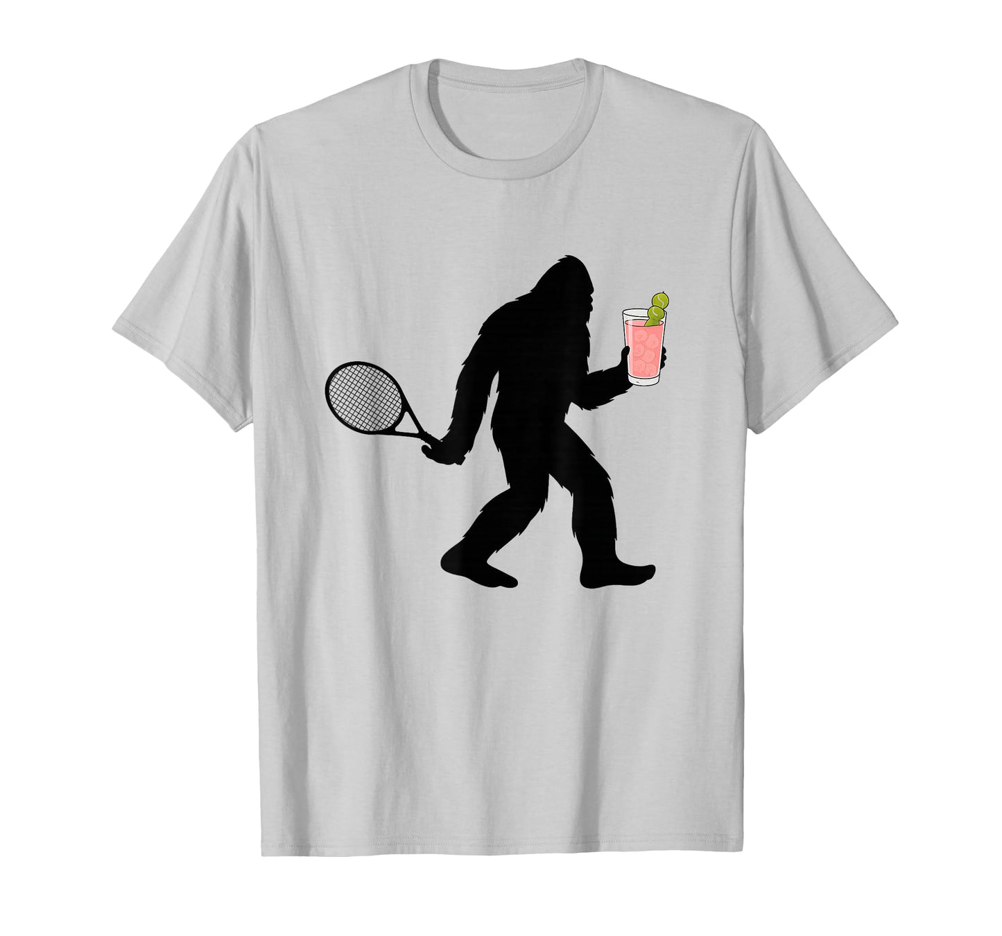 Funny Honey Deuce Tennis Big-Foot Sasquatch T-Shirt