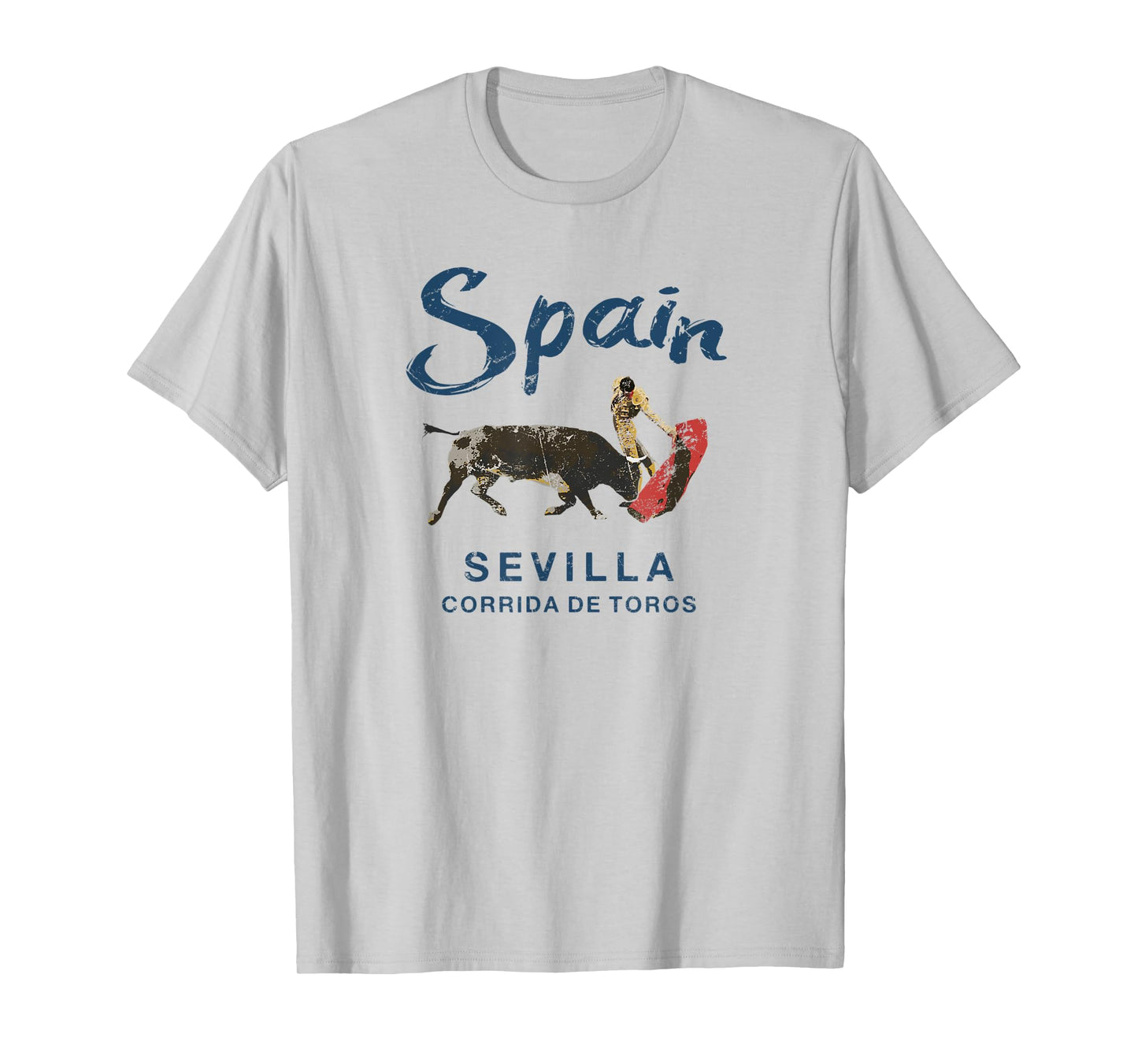 Seville Spain Bullfighting Vintage T-Shirt