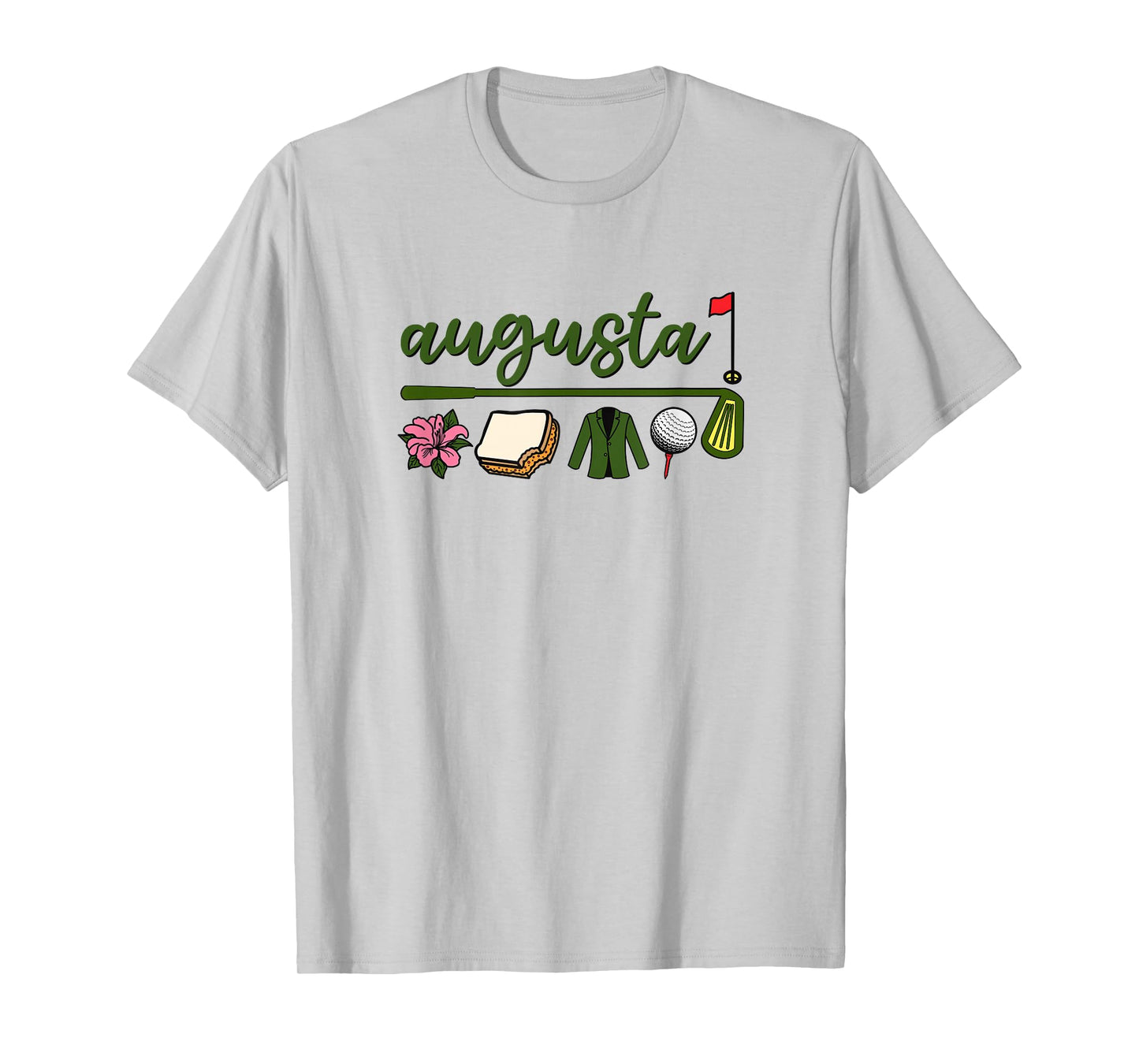 Augusta Georgia, Azalea, Golf, Pimento Cheese, Jacket Design T-Shirt