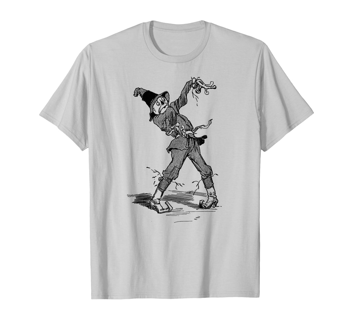 The Land of OZ Vintage Art Halloween Wizard of OZ Scarecrow T-Shirt