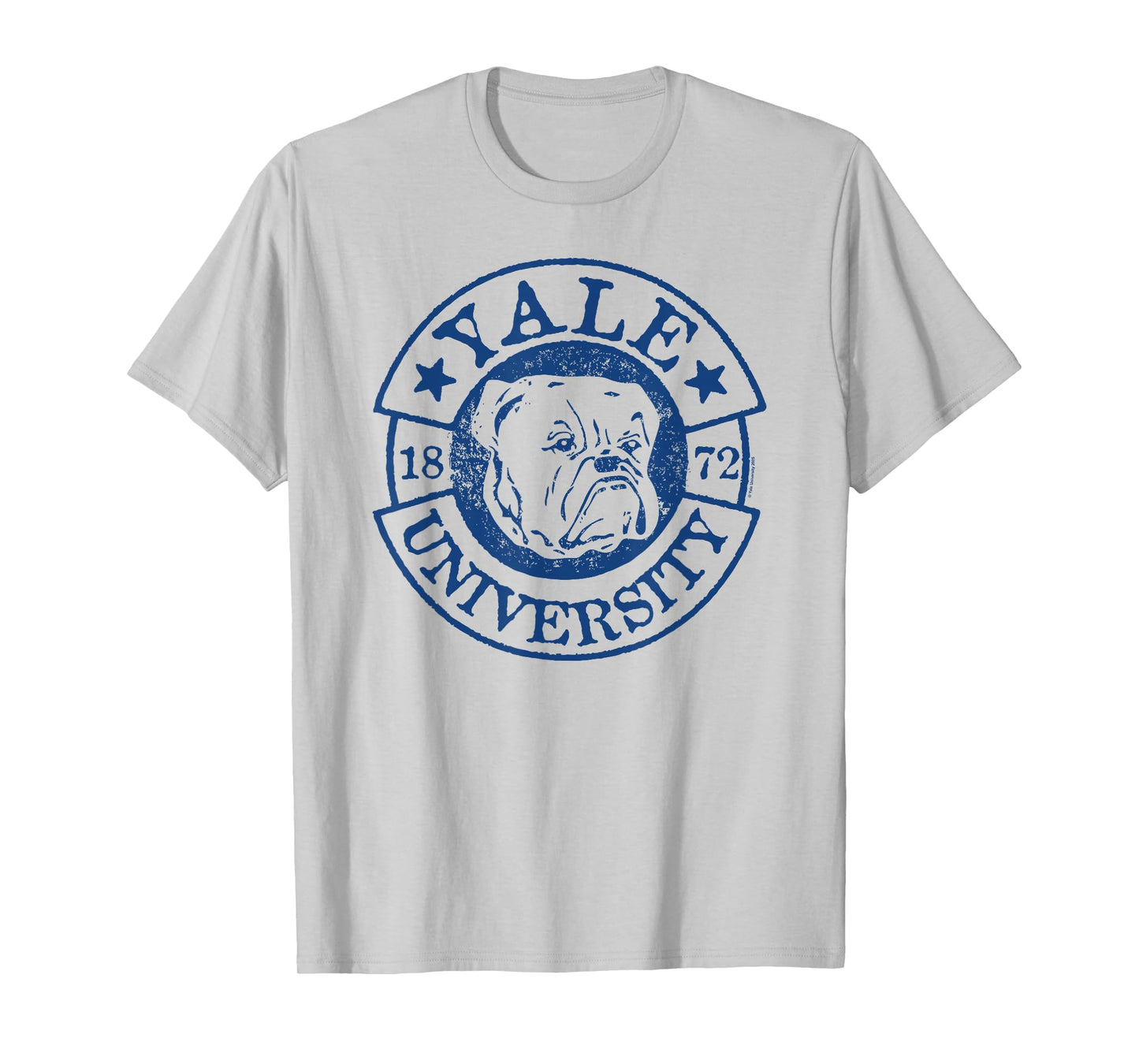 Yale University Est.1872 Handsome Dan Distressed Logo T-Shirt