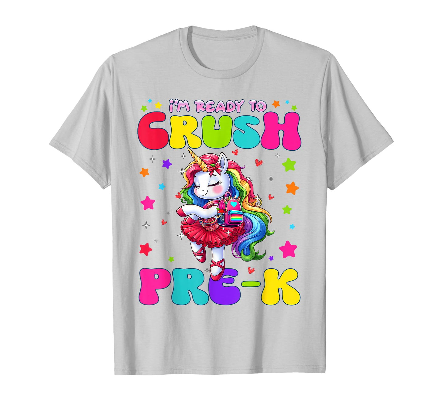 I’m Ready to Crush Pre-K Girls Ready to Crush Preschool T-Shirt