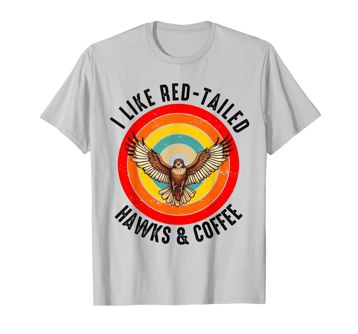 Red Tailed Hawk Chickenhawk Harlan's Hawk Buteo Jamaicensis T-Shirt