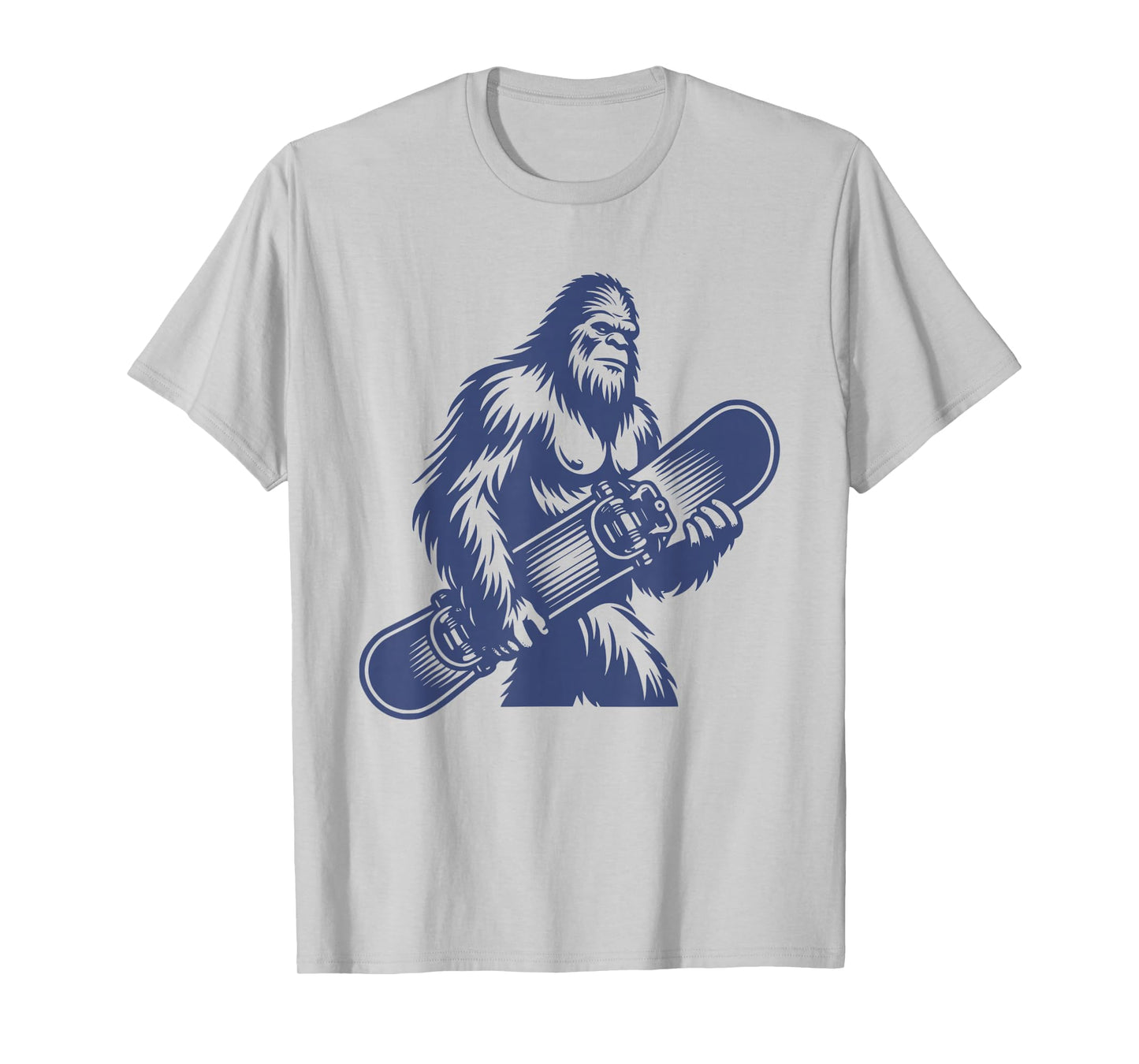 Bigfoot Snowboarding Snowboarder Sasquatch Snowboard T-Shirt