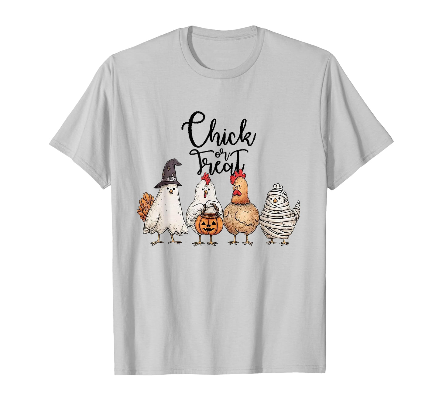 Chick Or Treat, Halloween Chicken T-Shirt